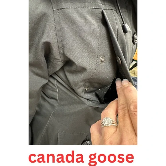 Canada Goose Women’s Rideau Parka Black Size Medium - Picture 10 of 17